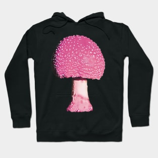 Pink Mushroom Amanita Hoodie